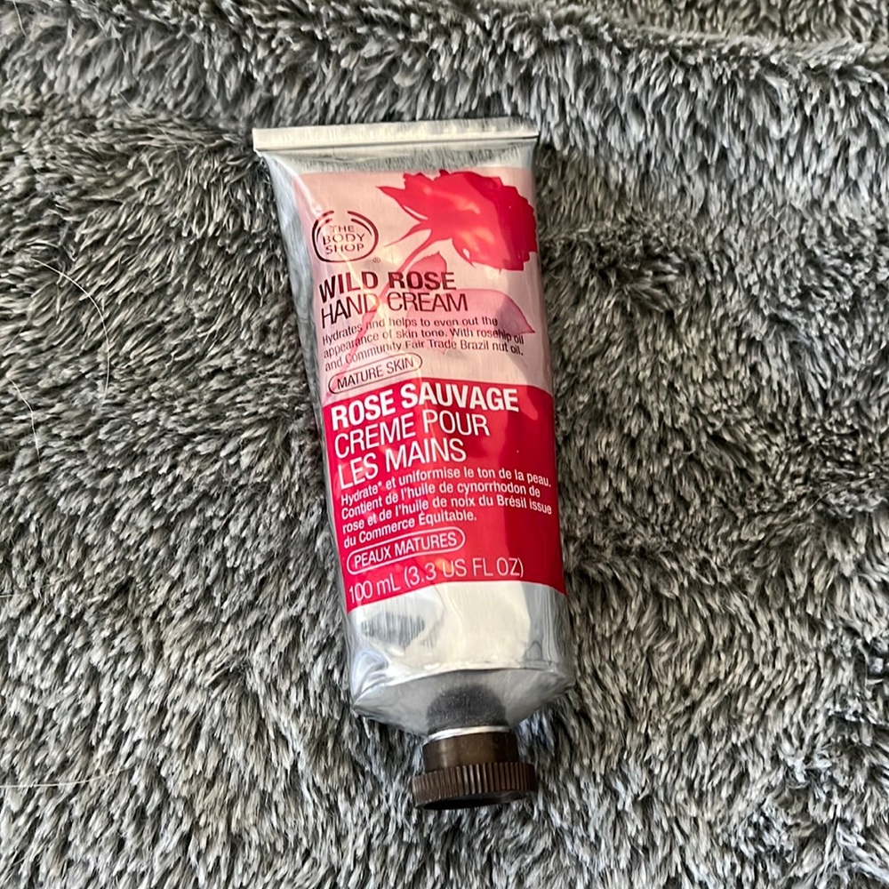 Brand new the body shop sold rose hand cream
